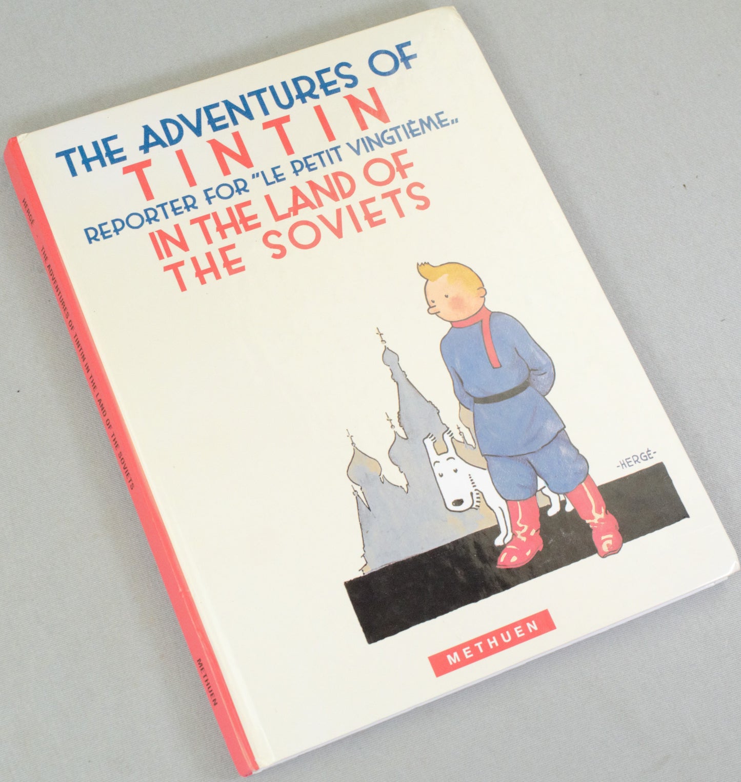 Tintin in the Land of Soviets: Methuen 1999 1st Edition HB Rare comic book Herge EO
