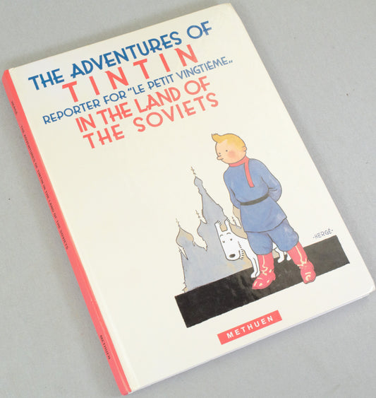 Tintin in the Land of Soviets: Methuen 1999 1st Edition HB Rare comic book Herge EO