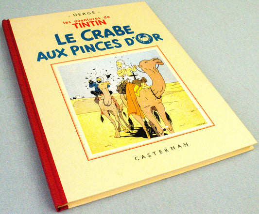Crabe Aux Pinces D' Or - Rare B&W Facsimile 1st Edition Casterman - 1989 French EO Noire Blanc
