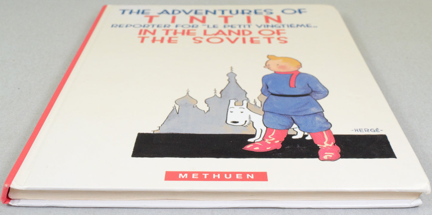 Tintin in the Land of Soviets: Methuen 1999 1st Edition HB Rare comic book Herge EO