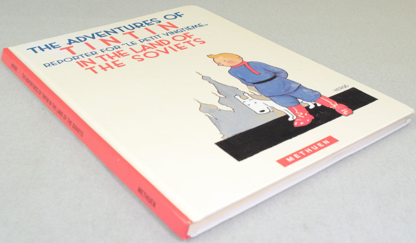 Tintin in the Land of Soviets: Methuen 1999 1st Edition HB Rare comic book Herge EO