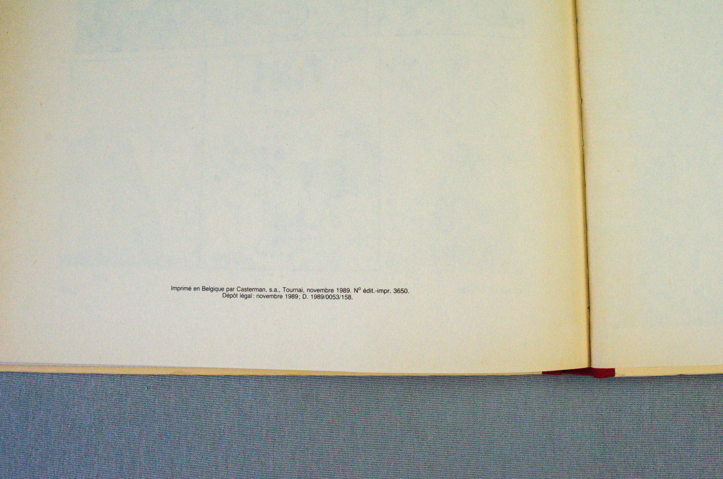 Crabe Aux Pinces D' Or - Rare B&W Facsimile 1st Edition Casterman - 1989 French EO Noire Blanc