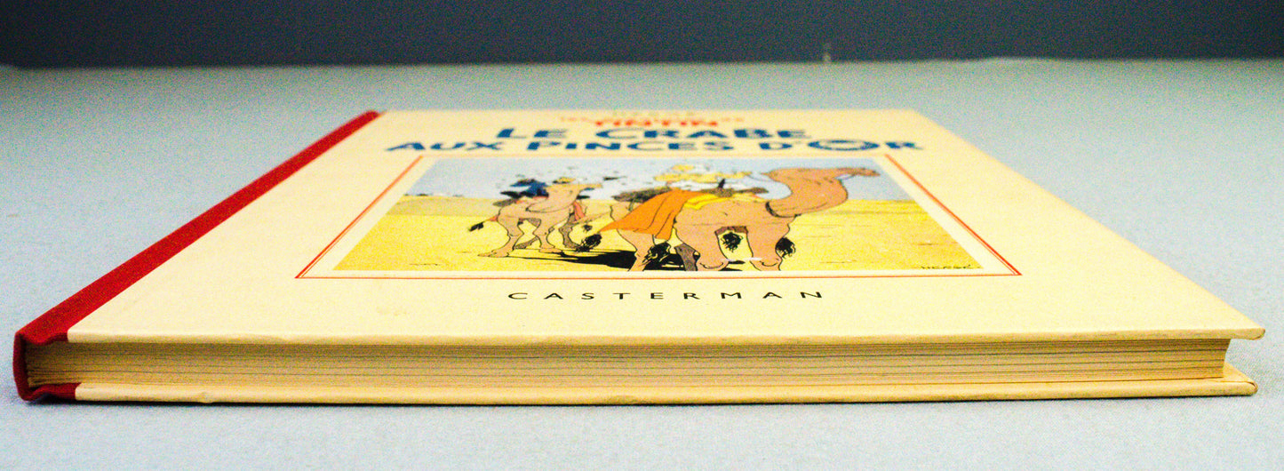 Crabe Aux Pinces D' Or - Rare B&W Facsimile 1st Edition Casterman - 1989 French EO Noire Blanc