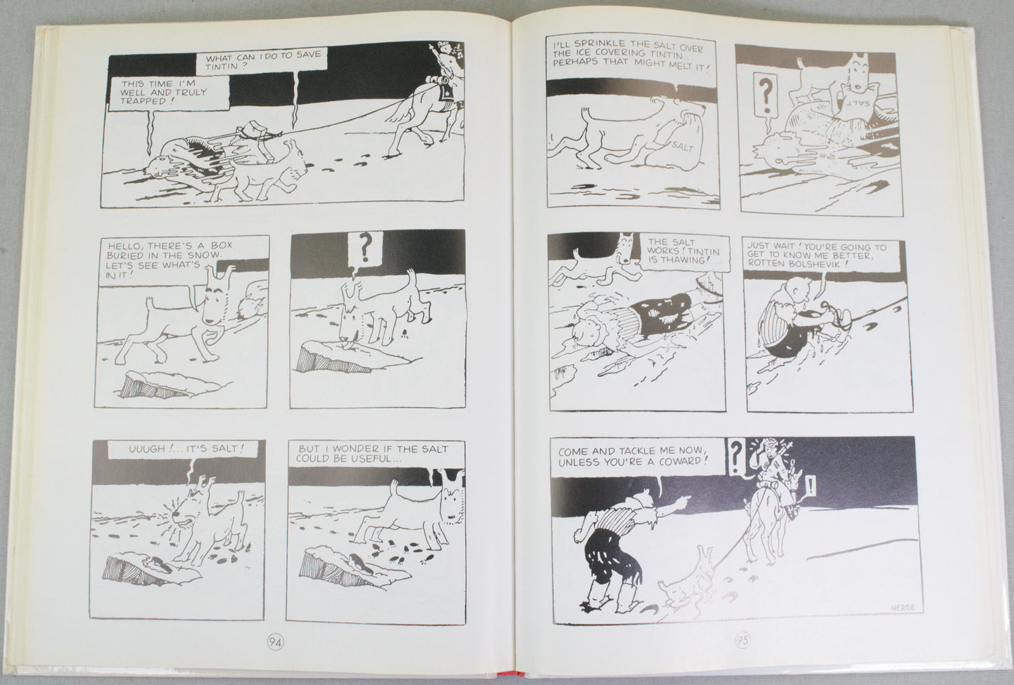 Tintin in the Land of Soviets: Methuen 1999 1st Edition HB Rare comic book Herge EO
