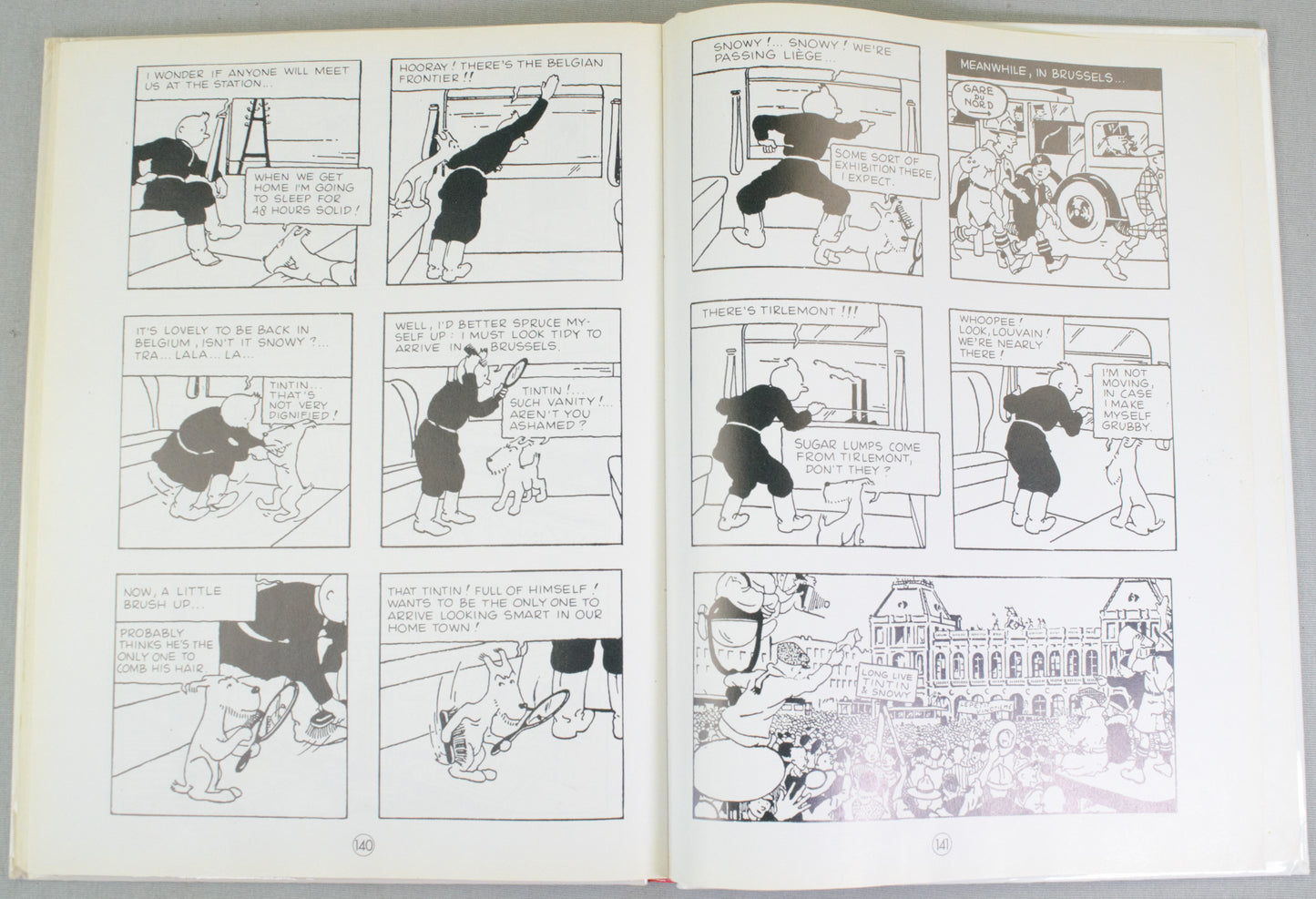 Tintin in the Land of Soviets: Methuen 1999 1st Edition HB Rare comic book Herge EO