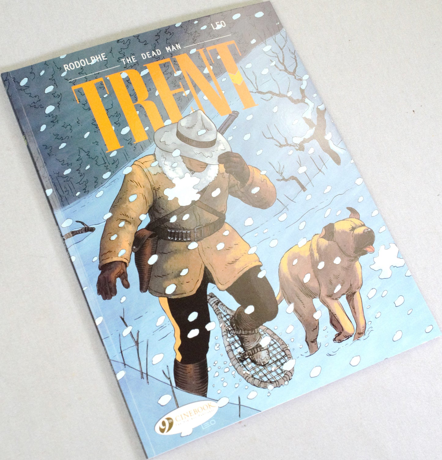Trent Volume 1: "The Dead Man" Cinebook UK Paperback Edition by Leo & Rodolphe