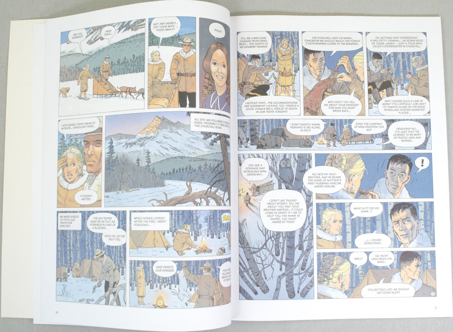 Trent Volume 1: "The Dead Man" Cinebook UK Paperback Edition by Leo & Rodolphe
