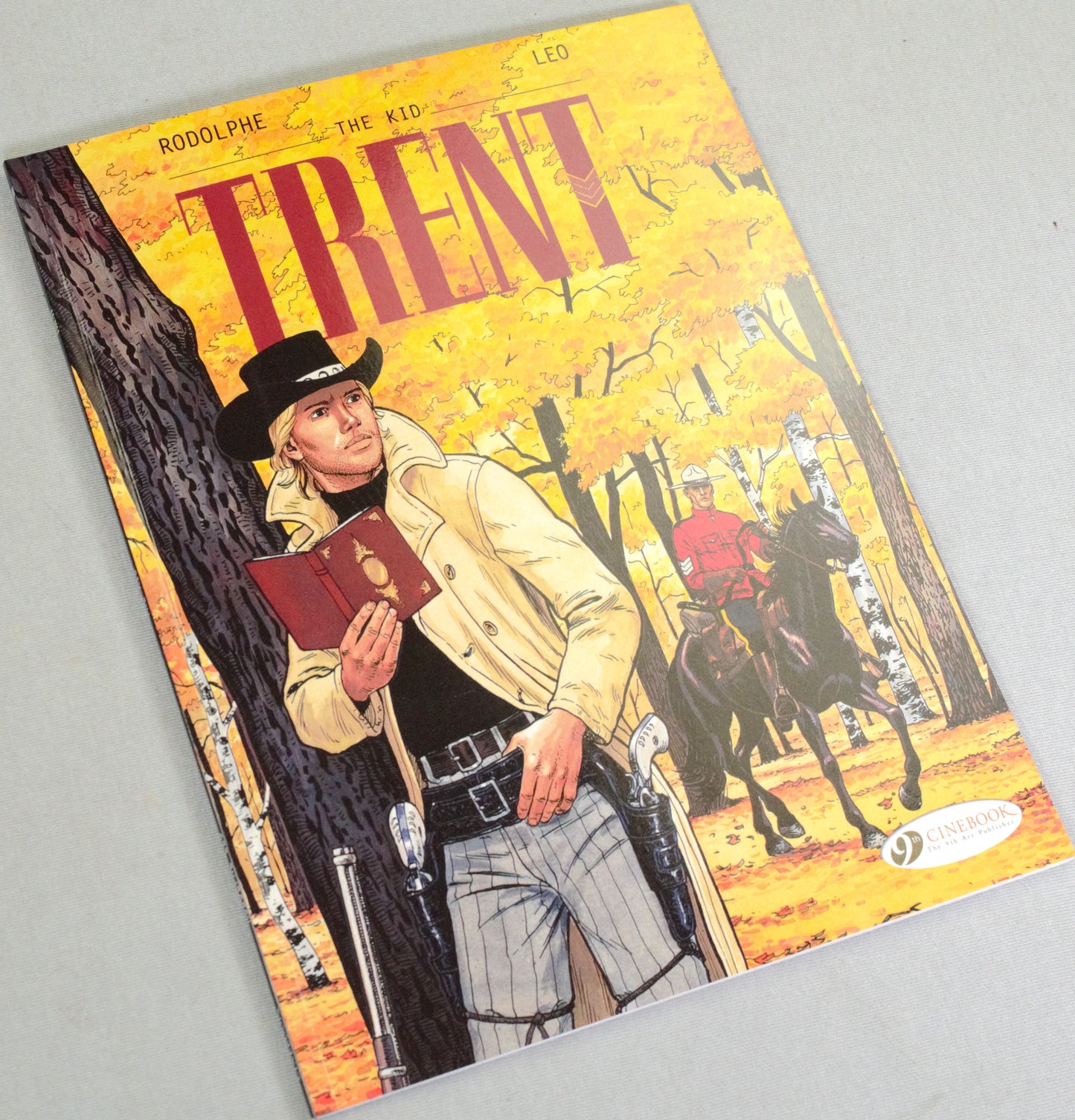 Trent Volume 2: "The Kid" Cinebook UK Paperback Edition by Leo & Rodolphe