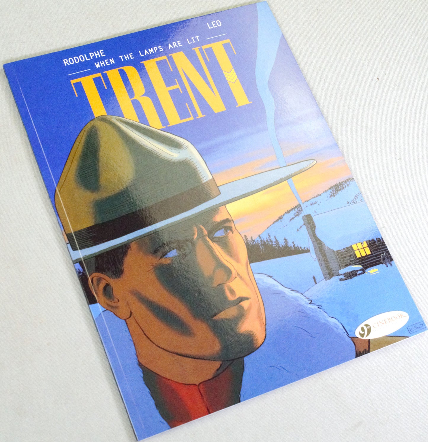 Trent Volume 3: "When the Lamps are Lit" Cinebook UK Paperback Comic Book by Leo & Rodolphe