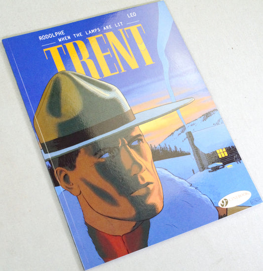 Trent Volume 3: "When the Lamps are Lit" Cinebook UK Paperback Comic Book by Leo & Rodolphe