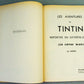 Le Lotus Bleu - Rare B&W Facsimile 1st Edition Casterman - 1993 French EO Noire Blanc