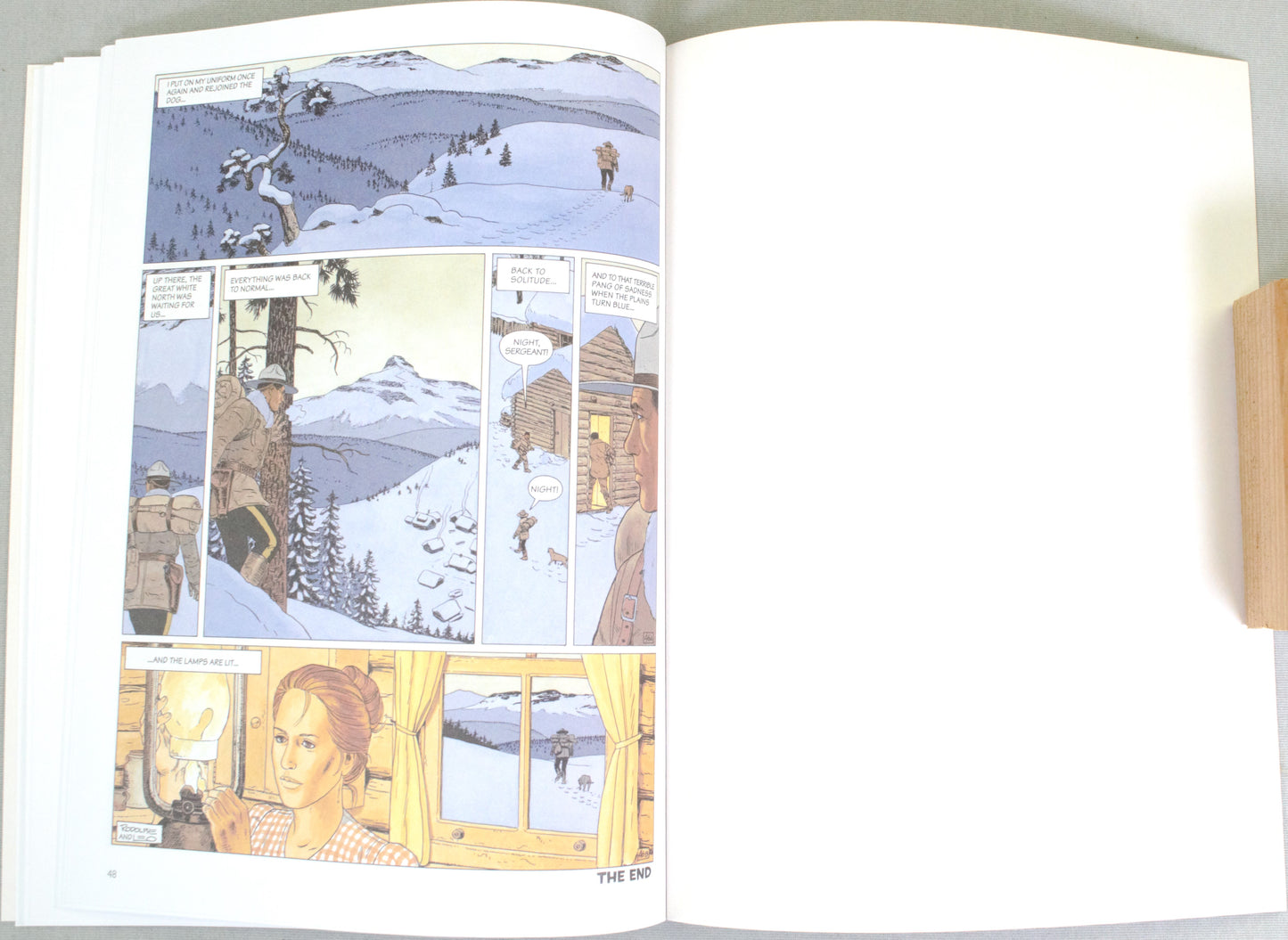 Trent Volume 3: "When the Lamps are Lit" Cinebook UK Paperback Comic Book by Leo & Rodolphe