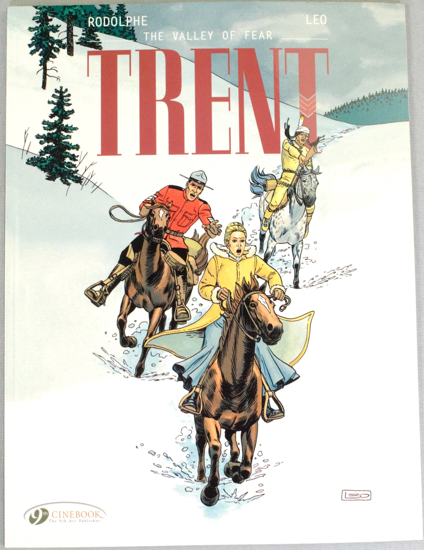 Trent Volume 4: "The Valley of Fear" Cinebook UK Paperback Comic Book by Leo & Rodolphe