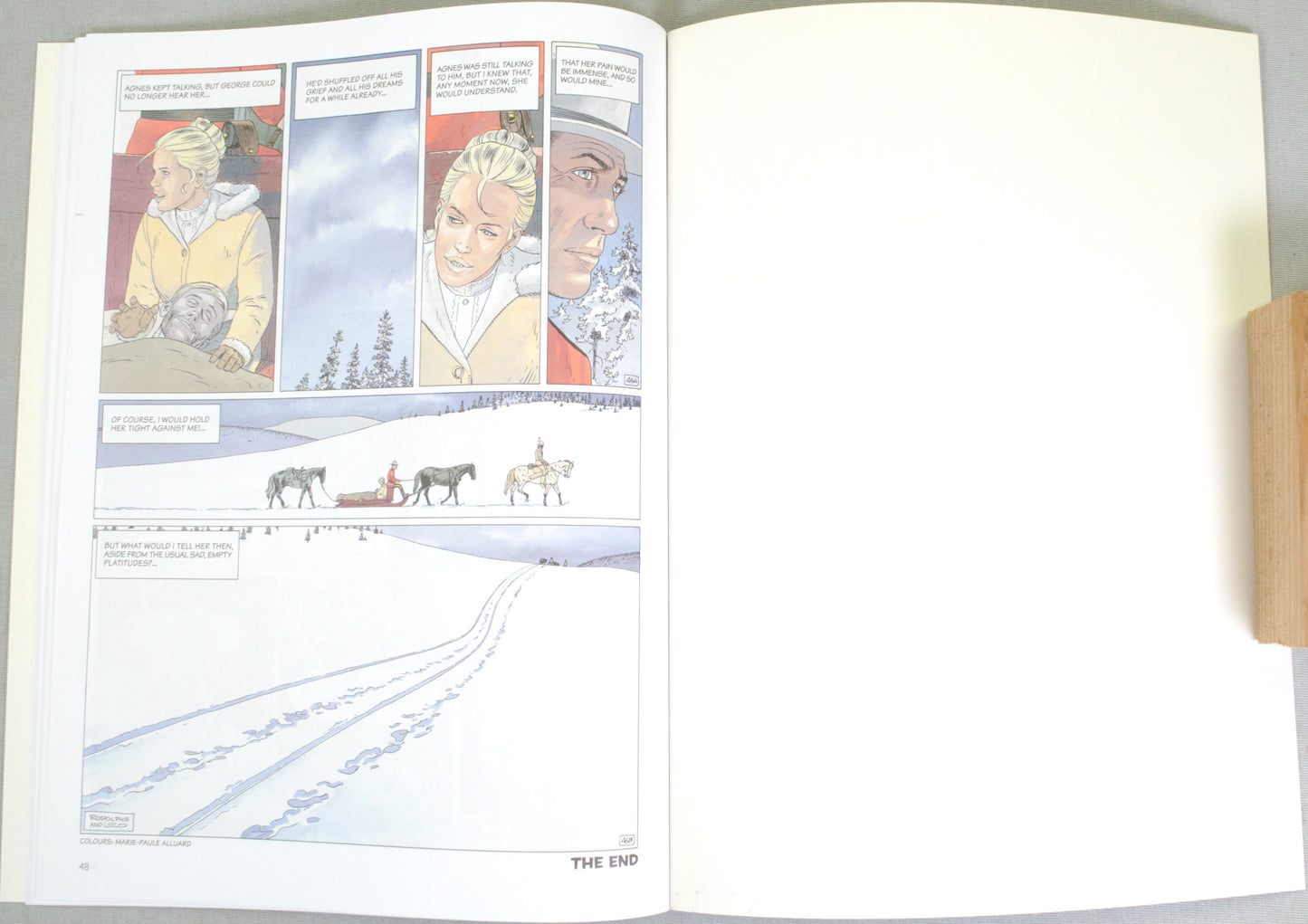 Trent Volume 4: "The Valley of Fear" Cinebook UK Paperback Comic Book by Leo & Rodolphe