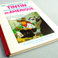 Tintin En Amerique Alternative Cover - Rare B&W Facsimile 1st Edition - 1983 French EO Noire Blanc