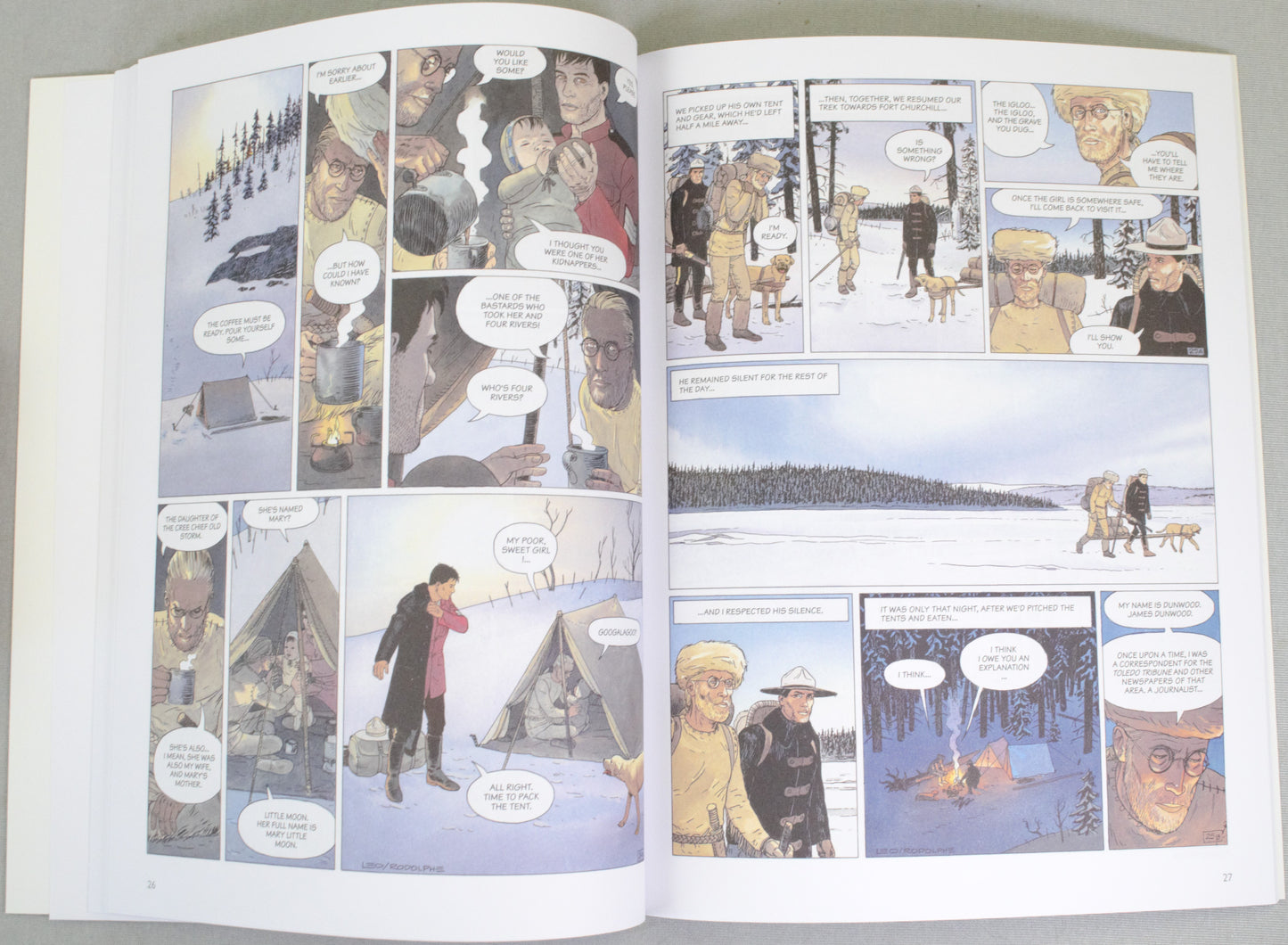 Trent Volume 6: "The Sunless Country" Cinebook UK Paperback Comic Book by Leo & Rodolphe
