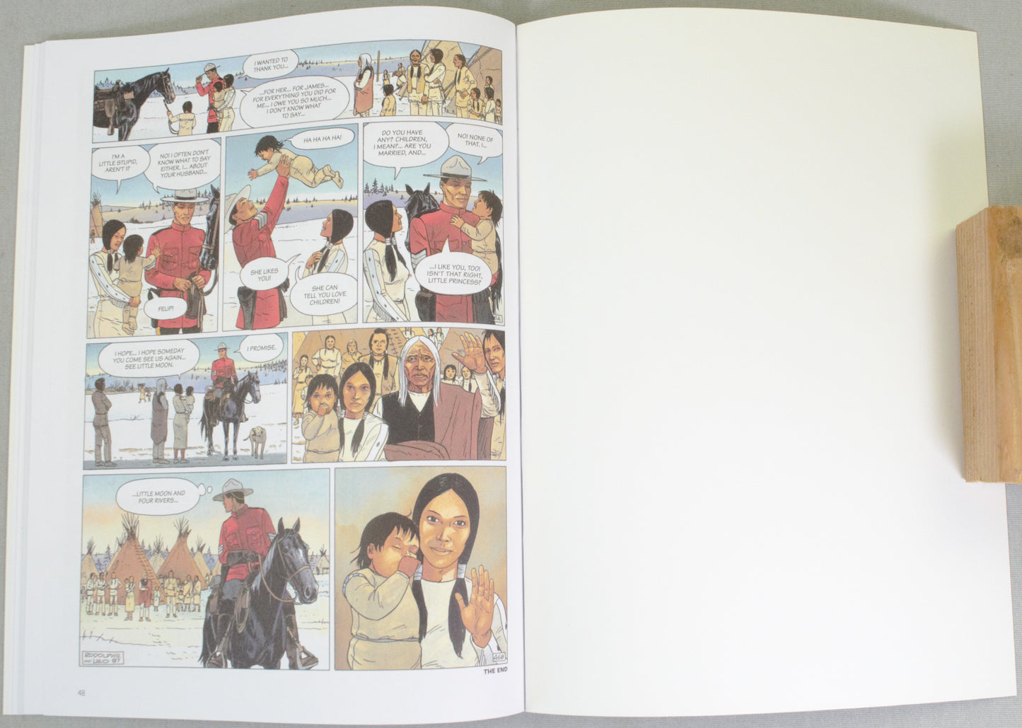 Trent Volume 6: "The Sunless Country" Cinebook UK Paperback Comic Book by Leo & Rodolphe