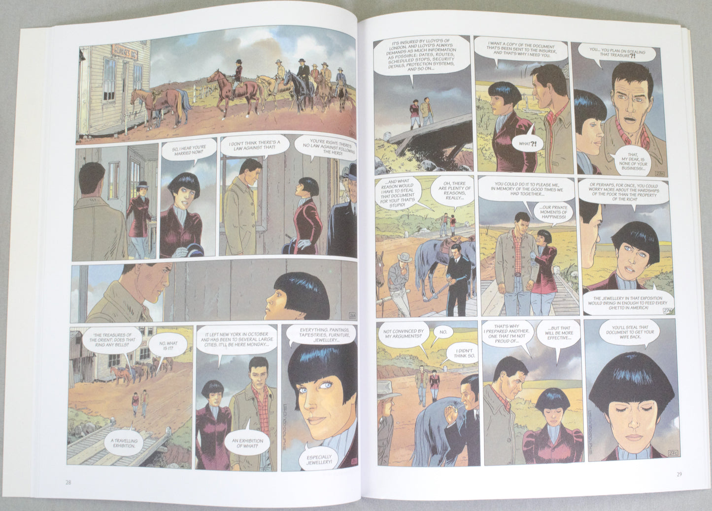 Trent Volume 7: "Miss Helen" Cinebook UK Paperback Comic Book by Leo & Rodolphe
