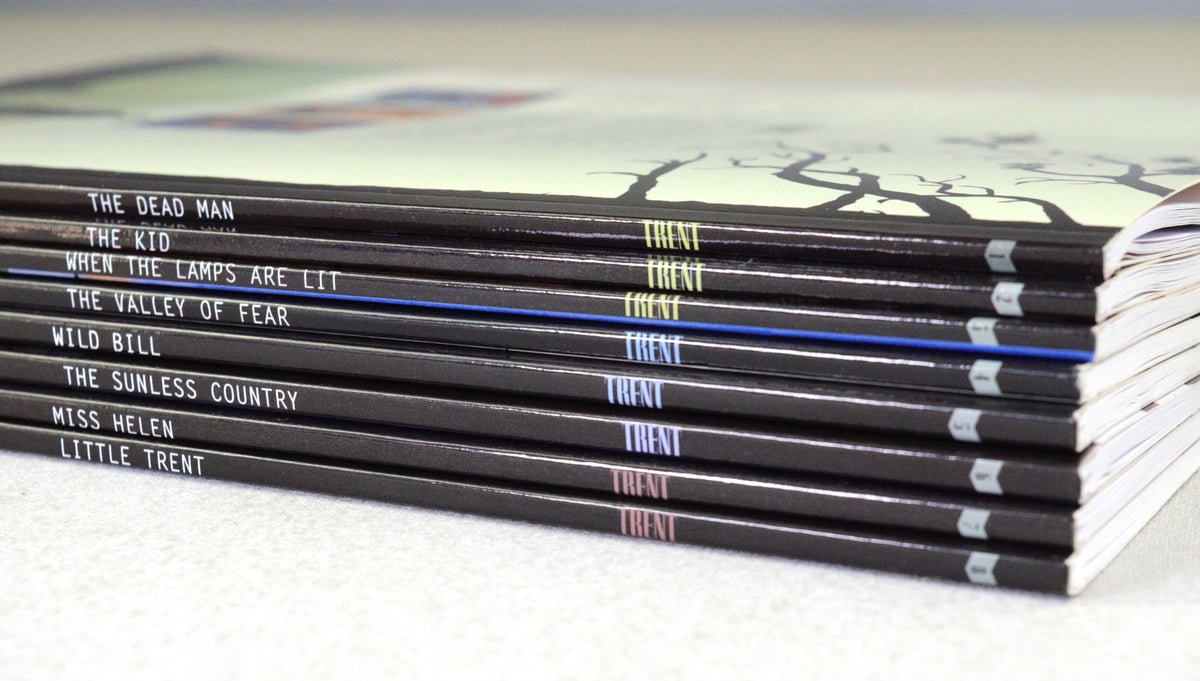 Trent Comic Books Volumes 1-8: Cinebook UK Paperback Editions FULL SET