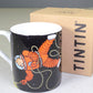 Moulinsart Tintin Calligraphy Character Mug 47987 - Spacesuits on Moon 2023