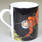 Moulinsart Tintin Calligraphy Character Mug 47987 - Spacesuits on Moon 2023