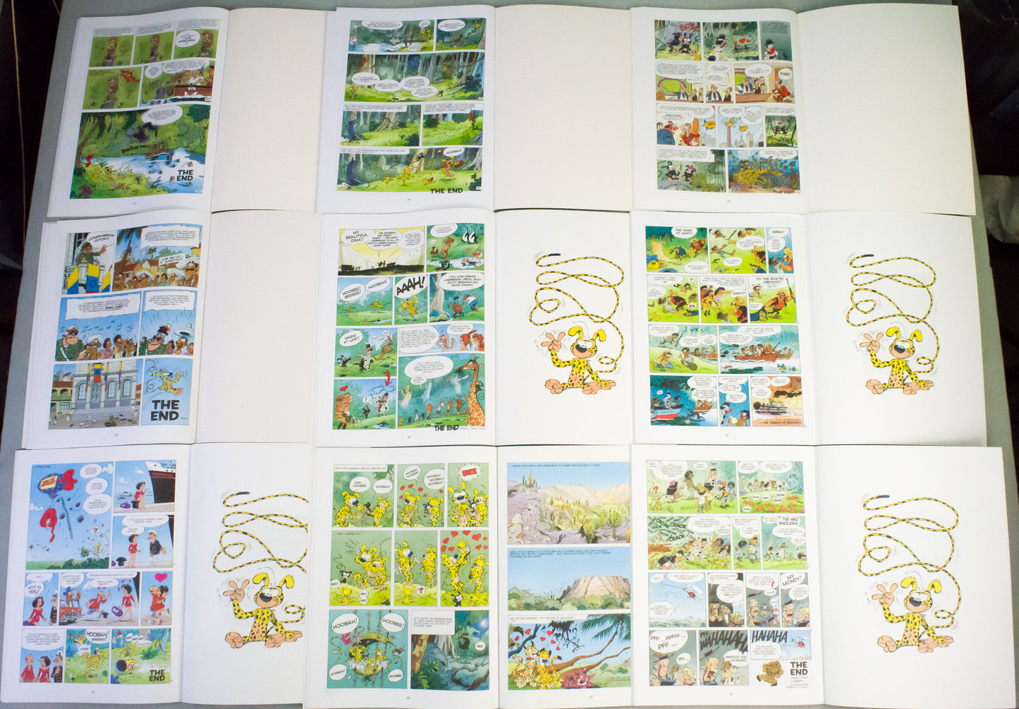 Marsupilami Comic Books Volumes 1-9 UK Cinebook Paperback Editions FULL SET