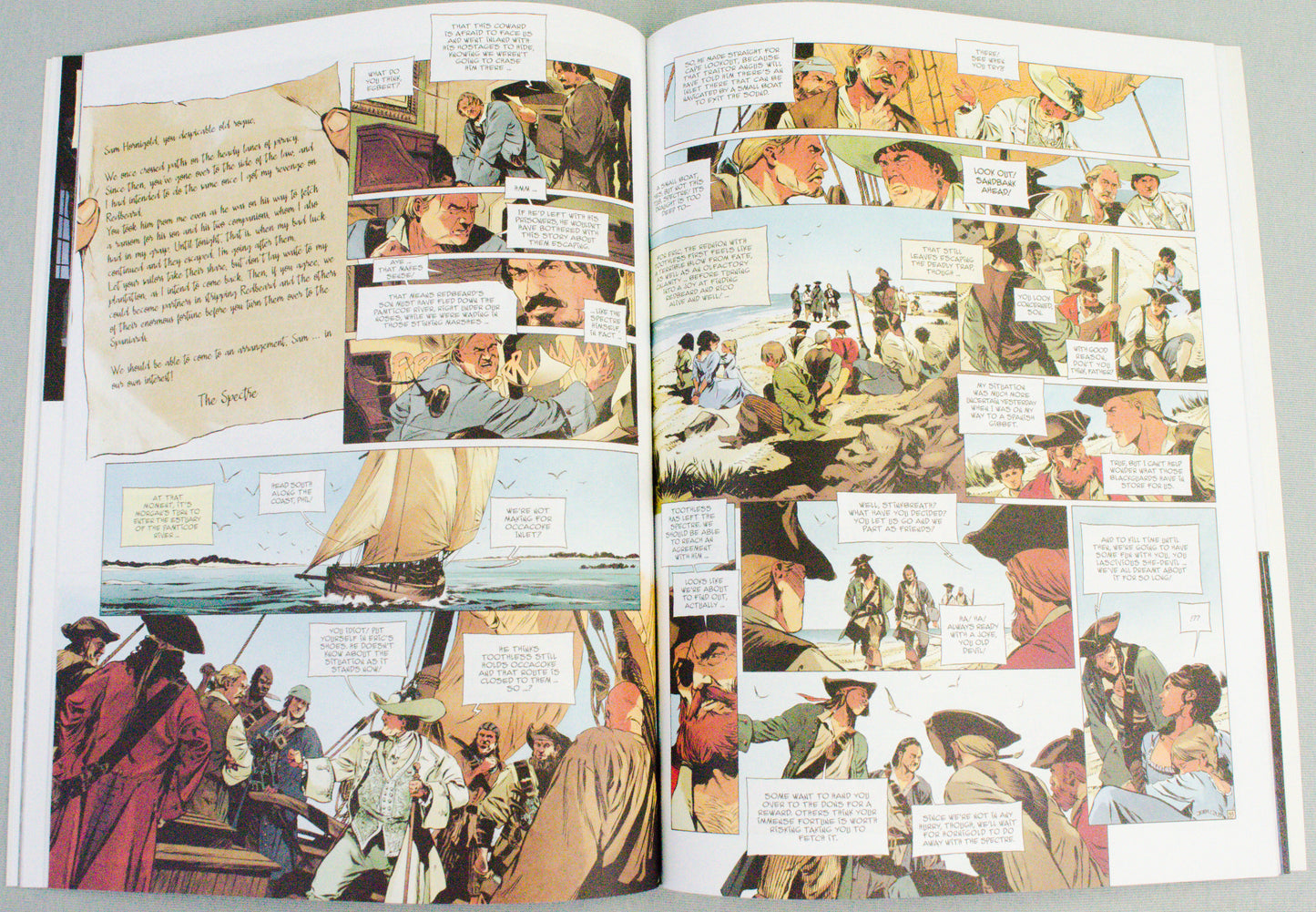 Redbeard Volume 2 (The Sea Wolves) UK Cinebook Paperback Edition Comic Book