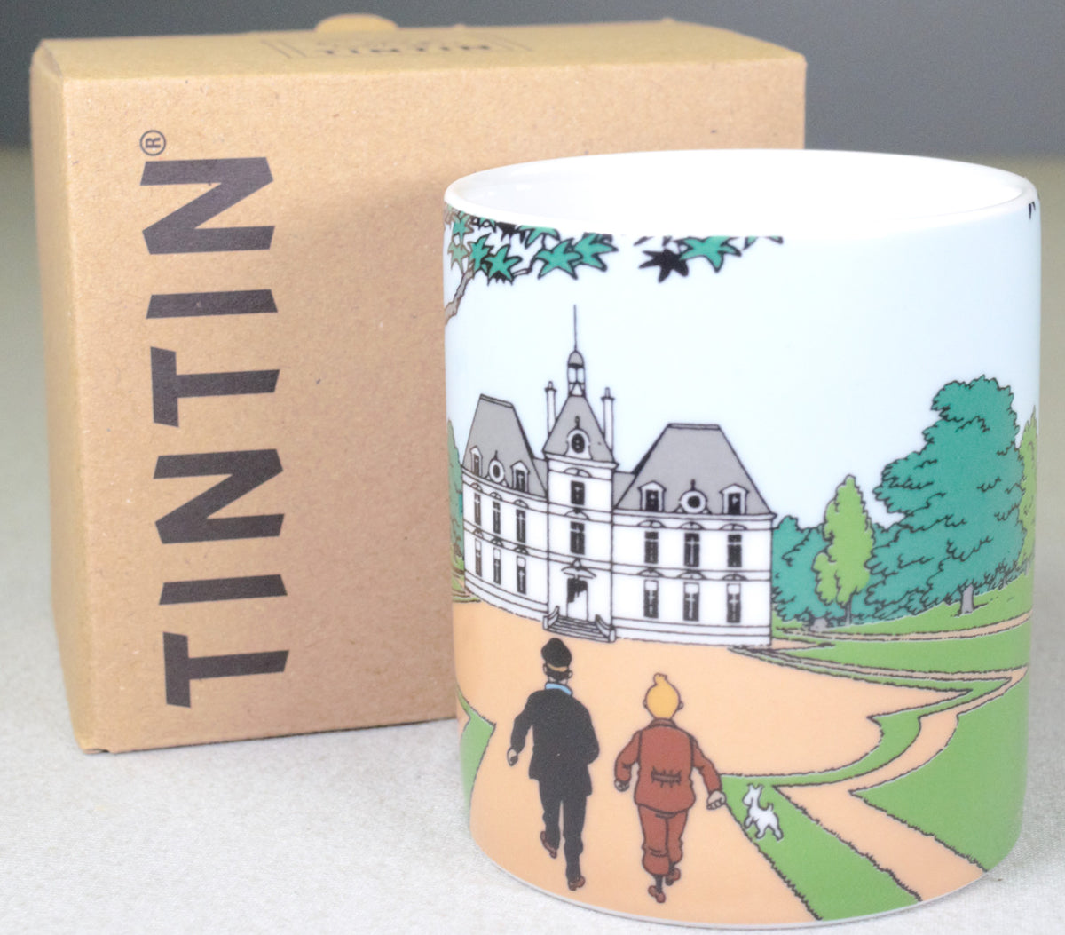 Moulinsart Tintin Mug: Walking to Marlinspike Hall 47985 Mug 2022