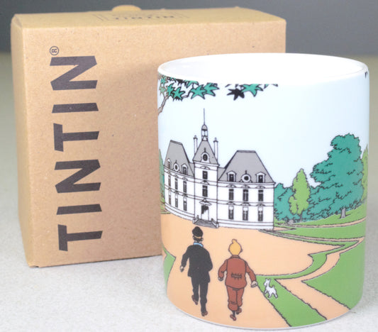 Moulinsart Tintin Mug: Walking to Marlinspike Hall 47985 Mug 2022