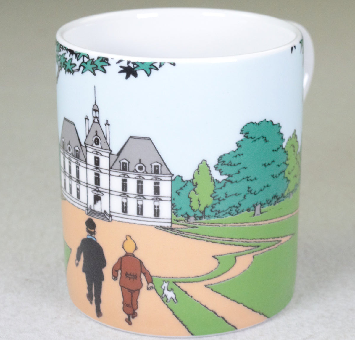 Moulinsart Tintin Mug: Walking to Marlinspike Hall 47985 Mug 2022