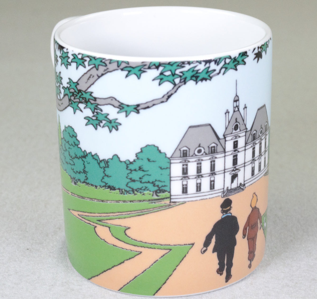 Moulinsart Tintin Mug: Walking to Marlinspike Hall 47985 Mug 2022