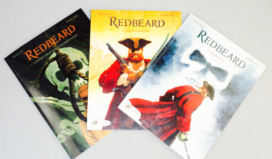 Redbeard Volumes 1-3 FULL SET (UK Cinebook Paperback Edition Comic Books)