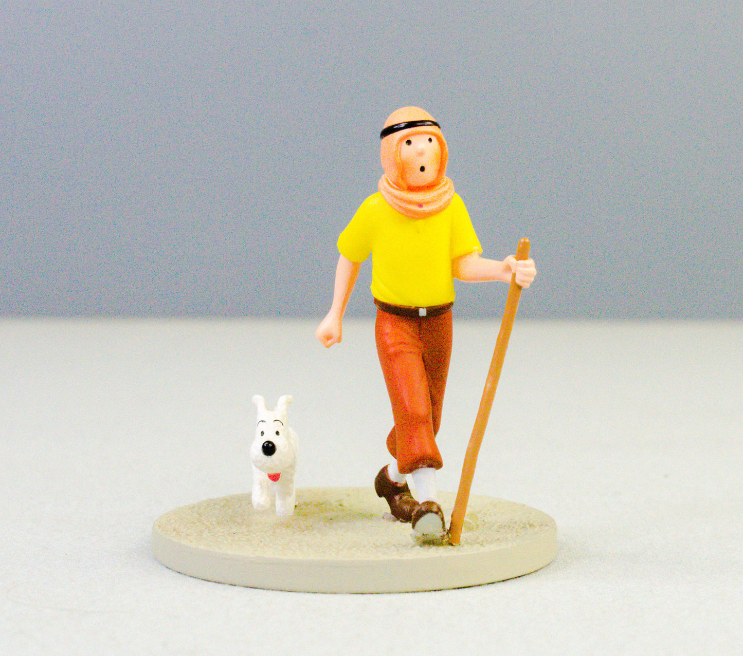 Tintin & Walking Stick Cigars Pharaoh: Coffret/Box Scene Moulinsart 9cm Figurine (Copy)