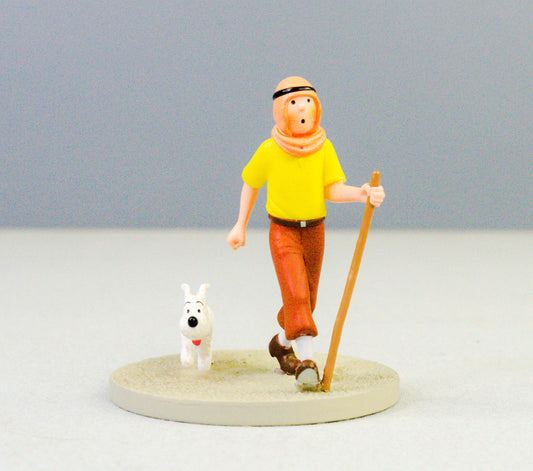 Tintin & Walking Stick Cigars Pharaoh: Coffret/Box Scene Moulinsart 9cm Figurine (Copy)