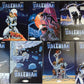 Valerian The Complete Collection Volumes 1-7 Cinebook Hardback Comic Books by Christin/Mezieres FULL SET