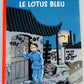 Le Lotus Bleu: Re-colourised Casterman 2025 French Edition Hardback Book