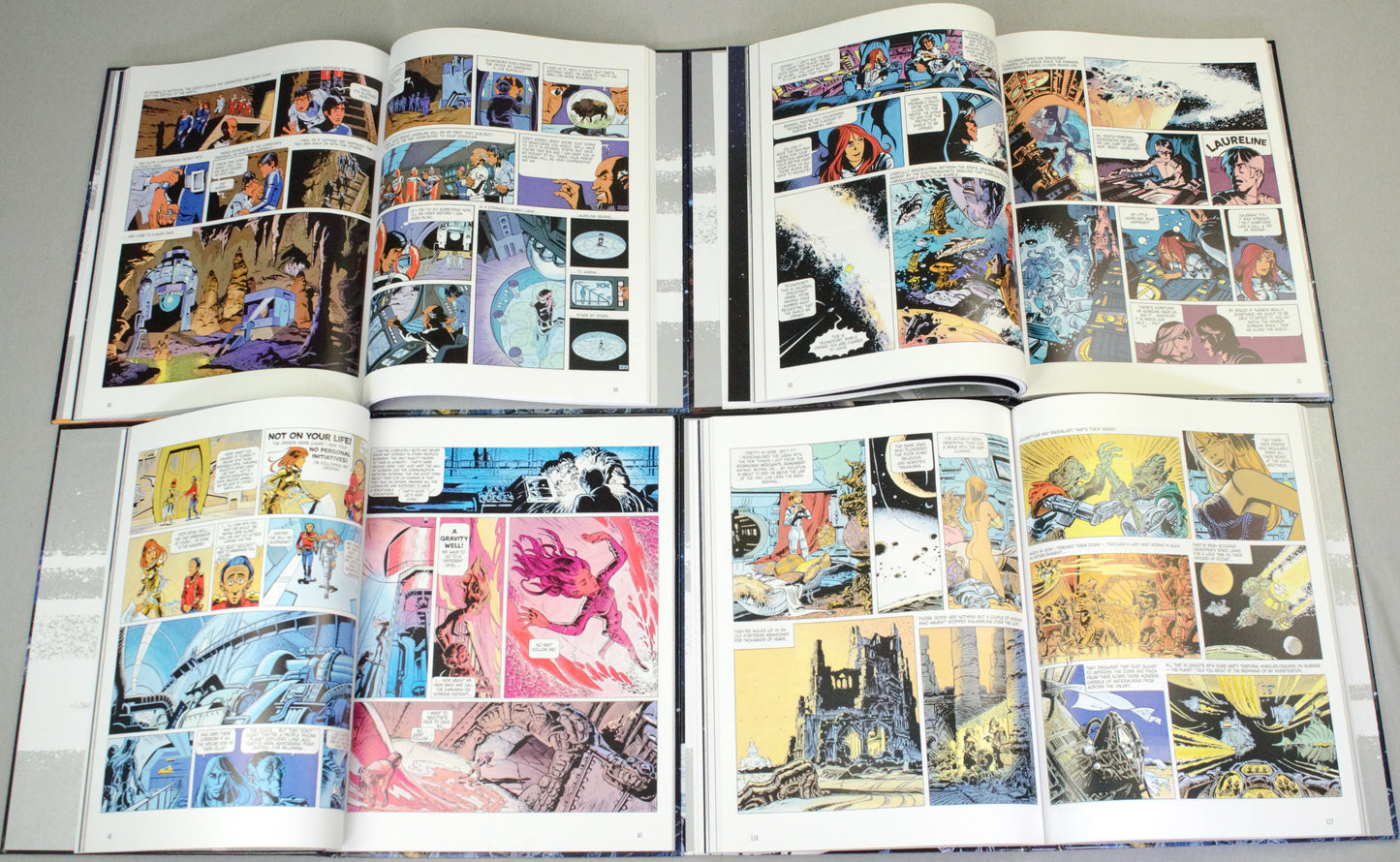 Valerian The Complete Collection Volumes 1-7 Cinebook Hardback Comic Books by Christin/Mezieres FULL SET