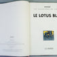 Le Lotus Bleu: Re-colourised Casterman 2025 French Edition Hardback Book