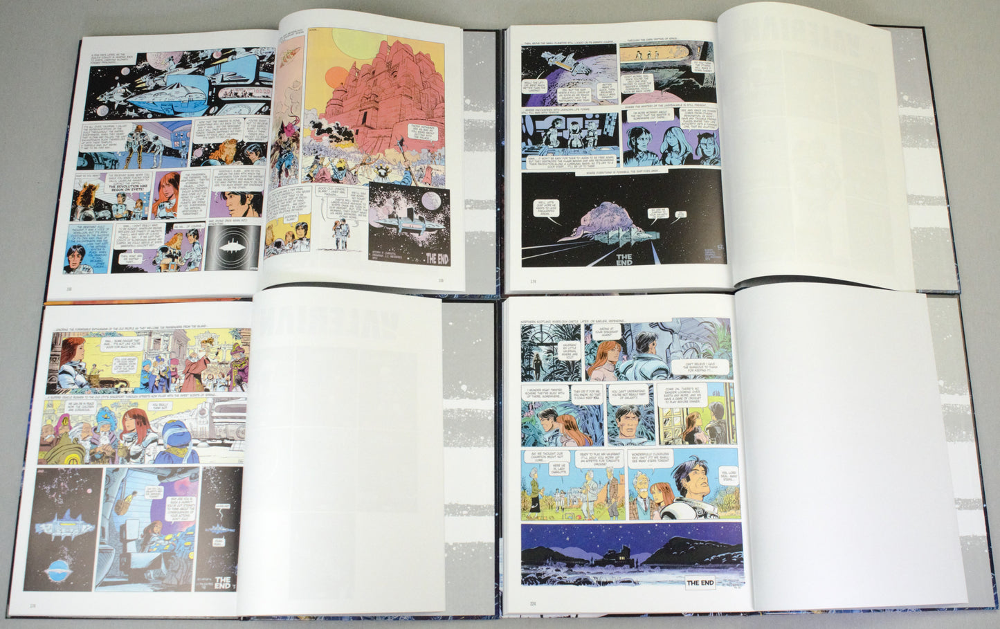 Valerian The Complete Collection Volumes 1-7 Cinebook Hardback Comic Books by Christin/Mezieres FULL SET