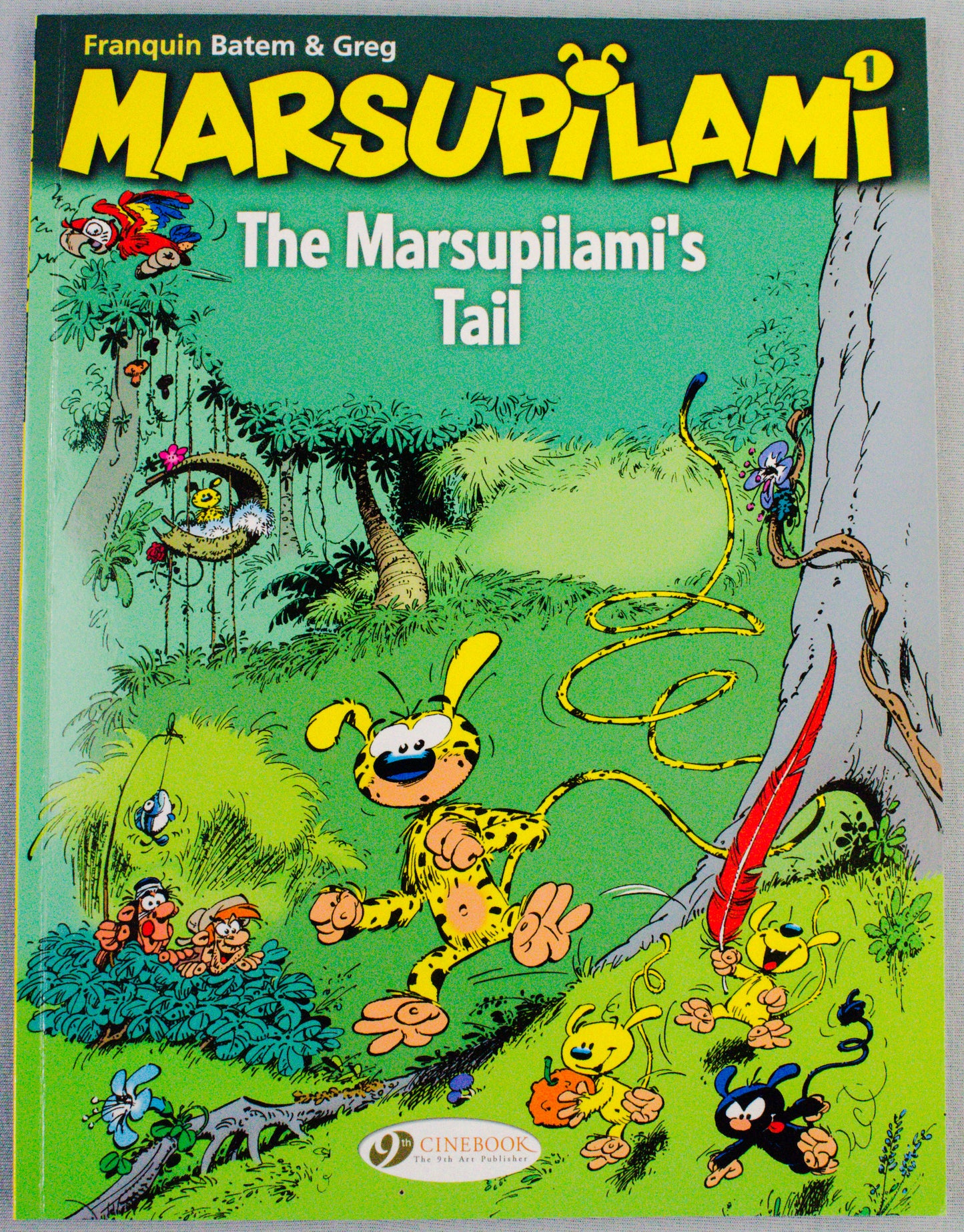 Marsupilami Volume 1 (The Marsupilamis Tail) UK Cinebook Paperback Edition