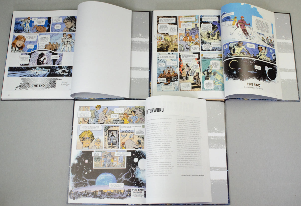 Valerian The Complete Collection Volumes 1-7 Cinebook Hardback Comic Books by Christin/Mezieres FULL SET