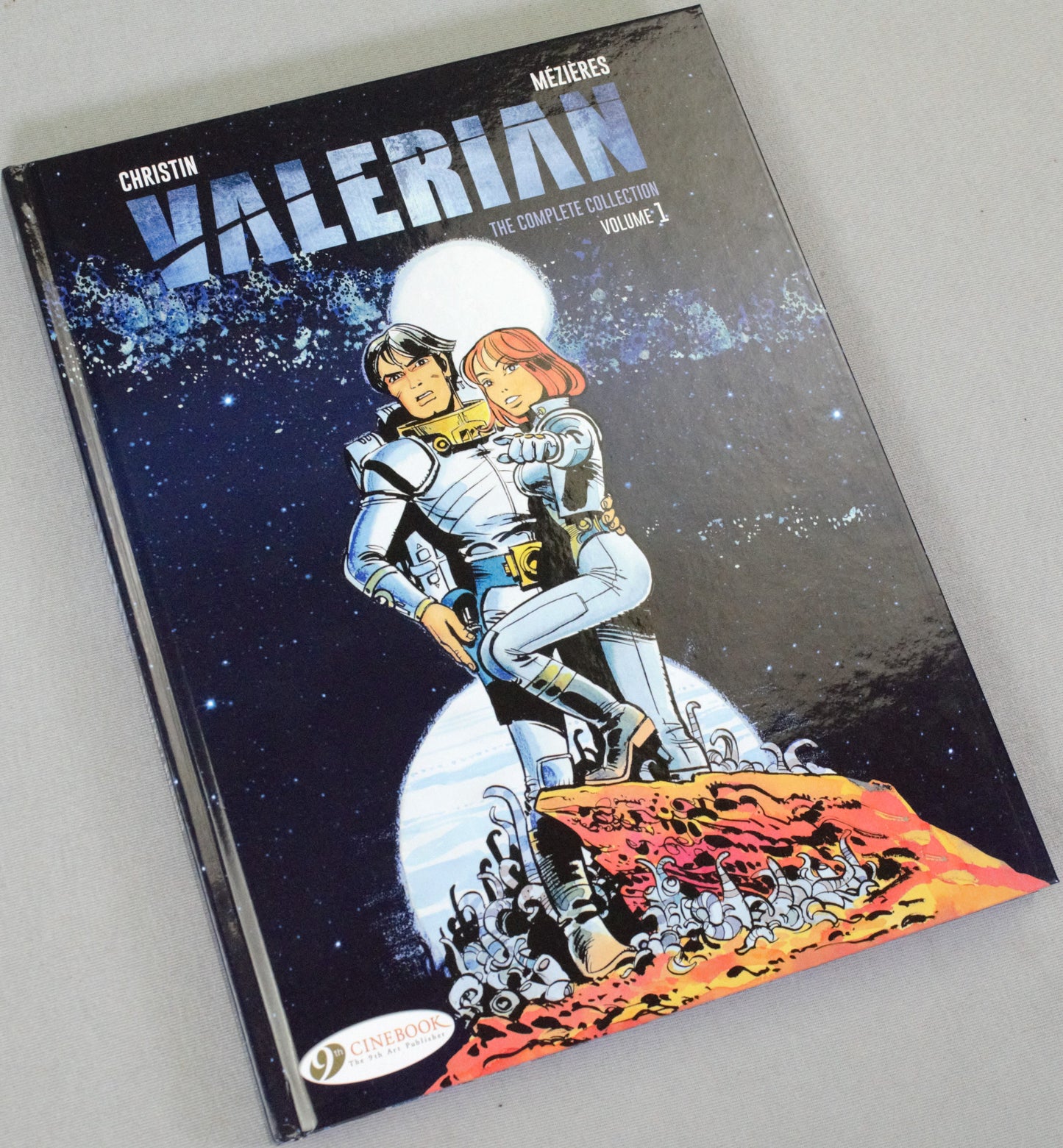 Valerian The Complete Collection Volume 1 - Cinebook UK Hardback Comic Book by Mezieres & Christin
