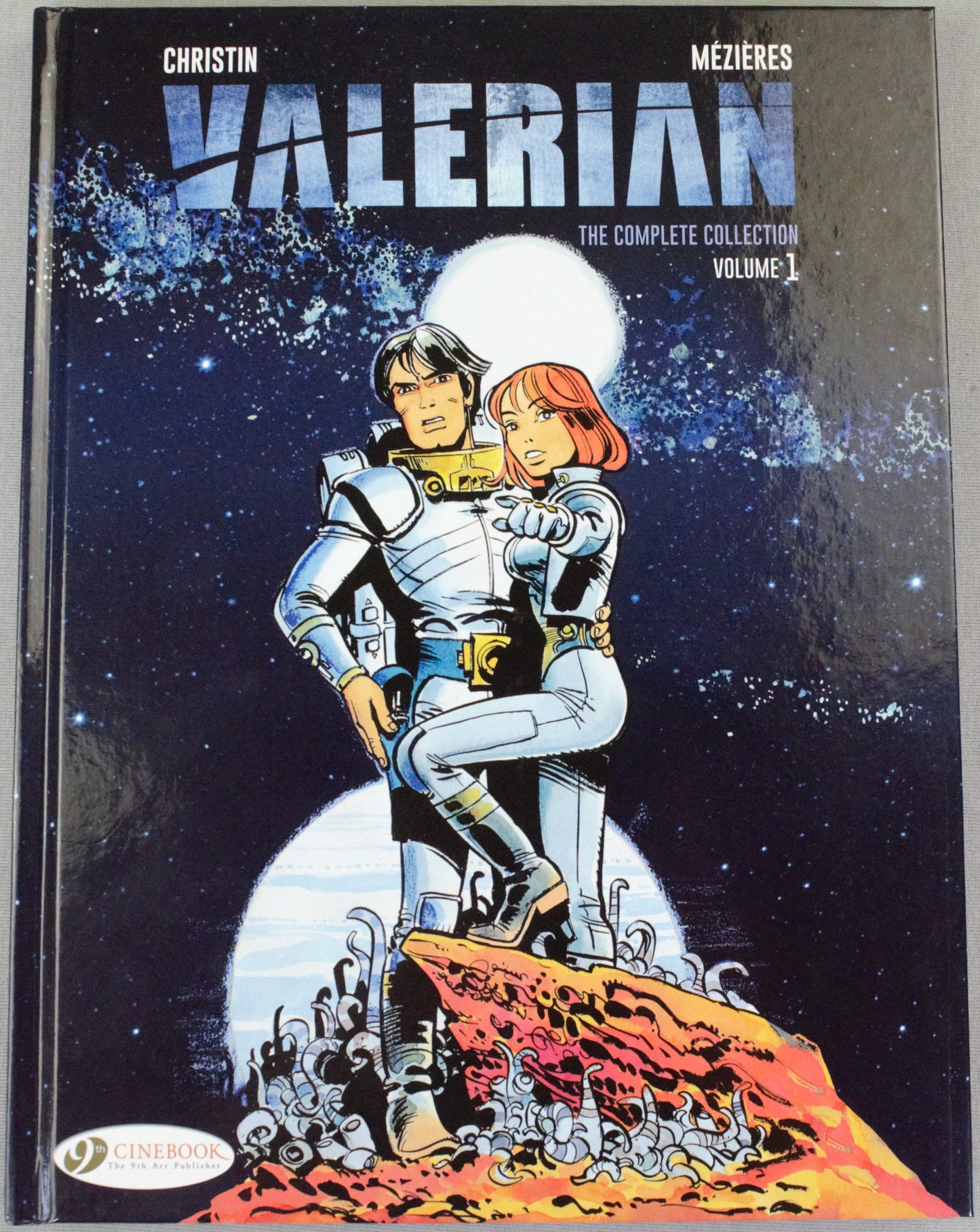 Valerian The Complete Collection Volume 1 - Cinebook UK Hardback Comic Book by Mezieres & Christin