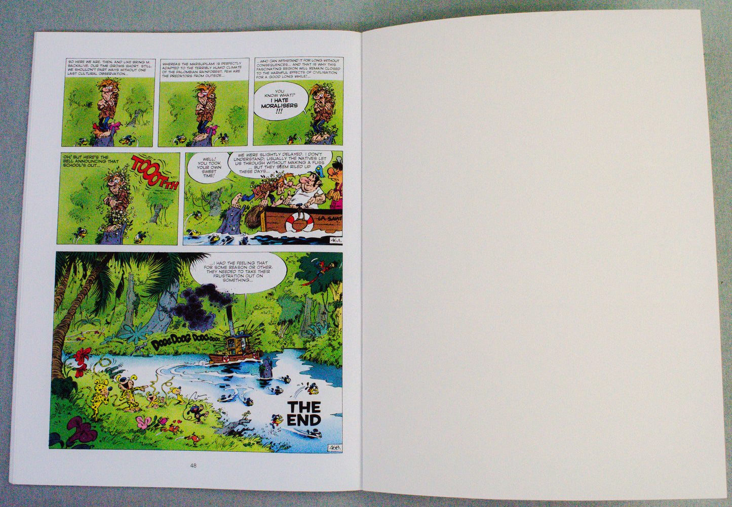 Marsupilami Volume 1 (The Marsupilamis Tail) UK Cinebook Paperback Edition