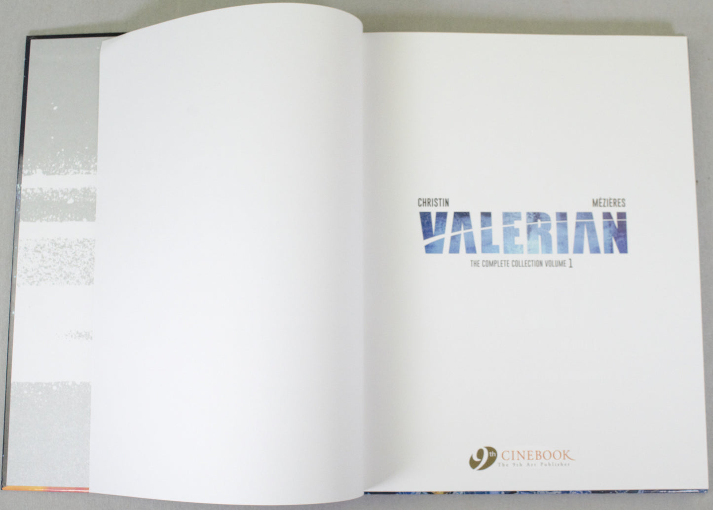 Valerian The Complete Collection Volume 1 - Cinebook UK Hardback Comic Book by Mezieres & Christin