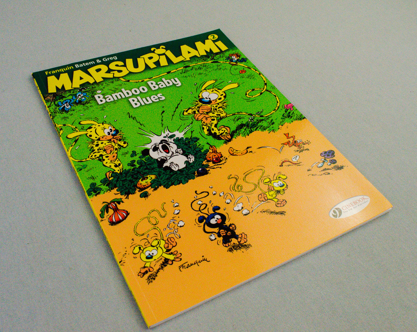 Marsupilami Volume 2 (Bamboo Baby Blues) UK Cinebook Paperback Edition