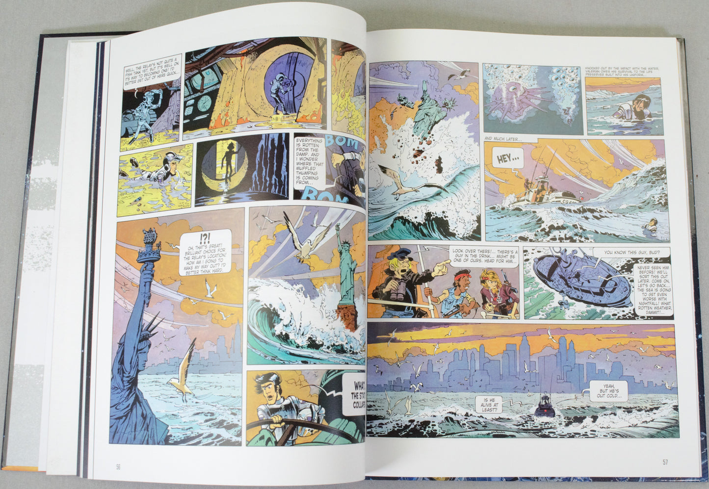Valerian The Complete Collection Volume 1 - Cinebook UK Hardback Comic Book by Mezieres & Christin