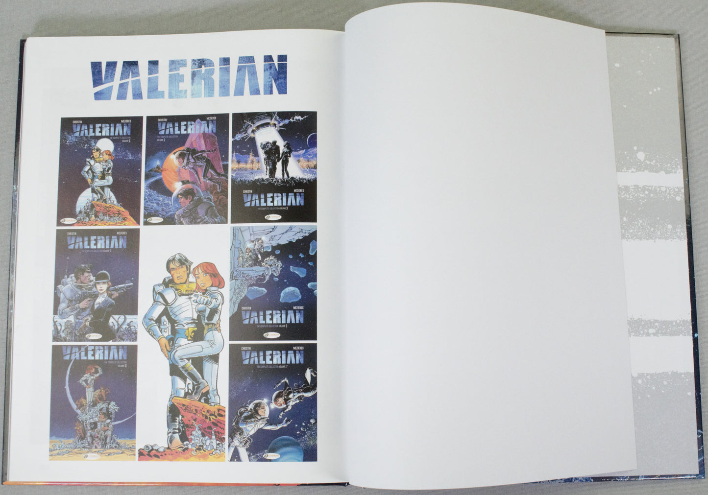 Valerian The Complete Collection Volume 1 - Cinebook UK Hardback Comic Book by Mezieres & Christin