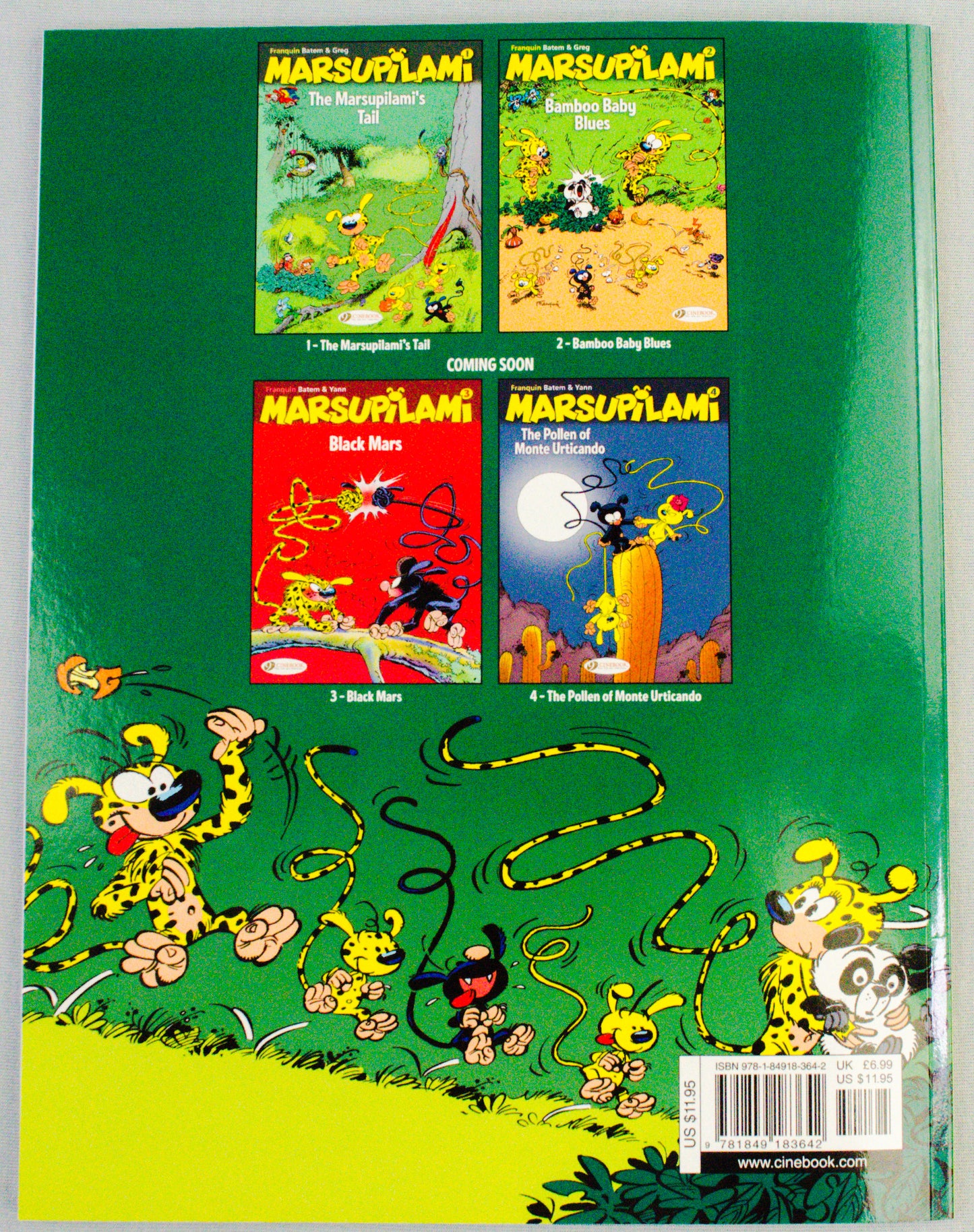 Marsupilami Volume 2 (Bamboo Baby Blues) UK Cinebook Paperback Edition
