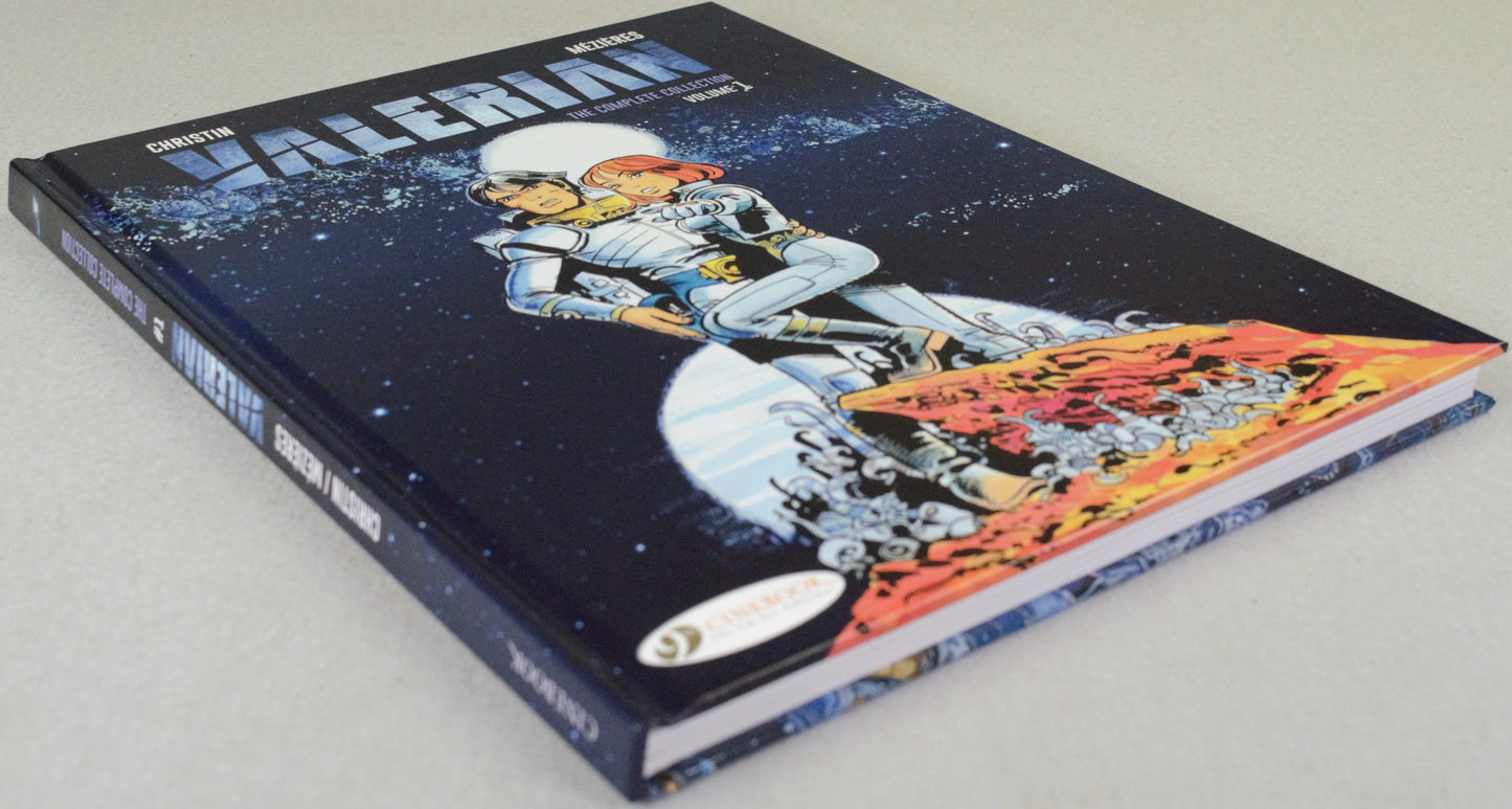 Valerian The Complete Collection Volume 1 - Cinebook UK Hardback Comic Book by Mezieres & Christin